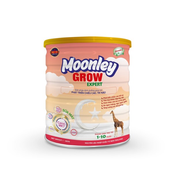 Moonley Grow Expert - Sữa Bột Hilac - Công Ty TNHH Thương Mại & Dược Phẩm Quốc Tế Thành Phát